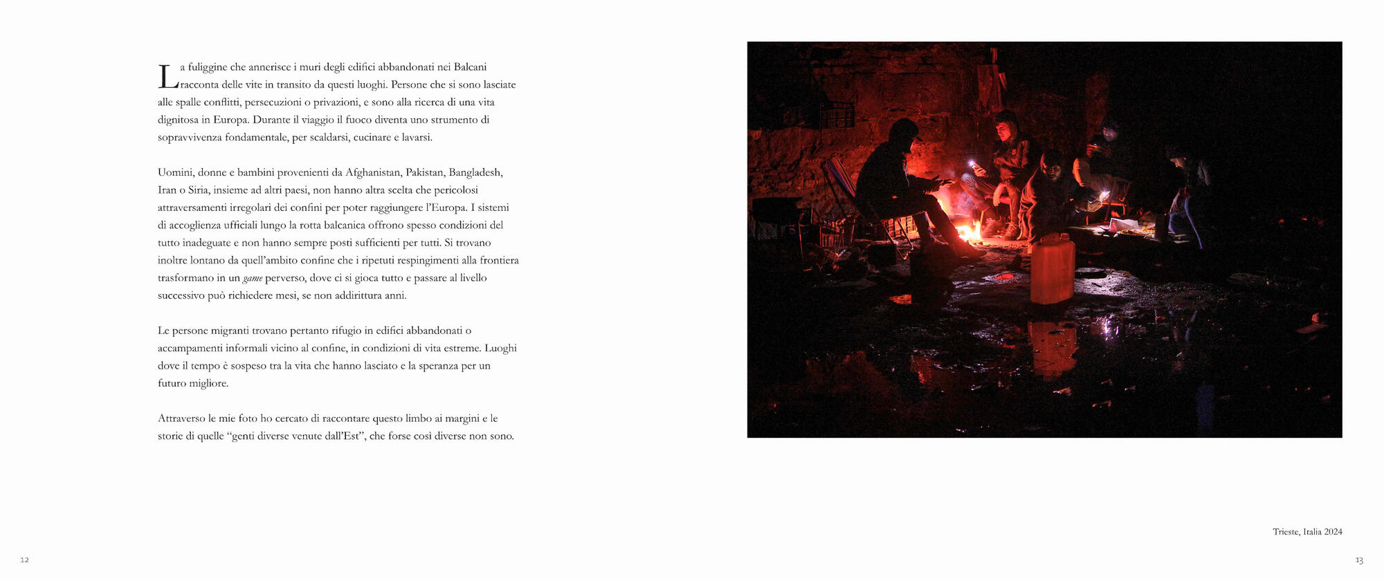 catalogo Along the border: fire