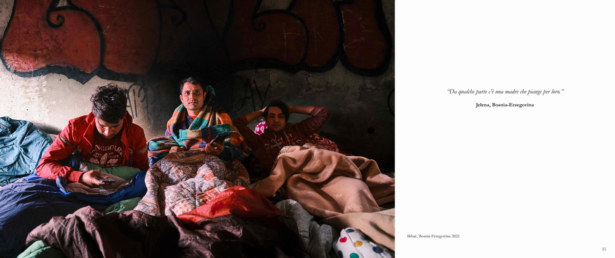 catalogo Along the border: bosnia citazione madre